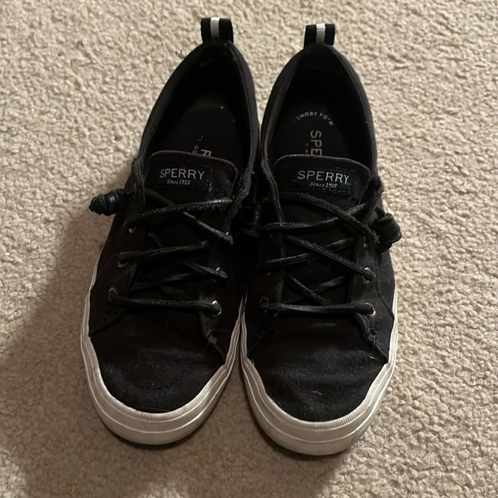 Black Sperry Shoes